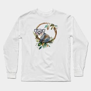 Cute Koala Long Sleeve T-Shirt